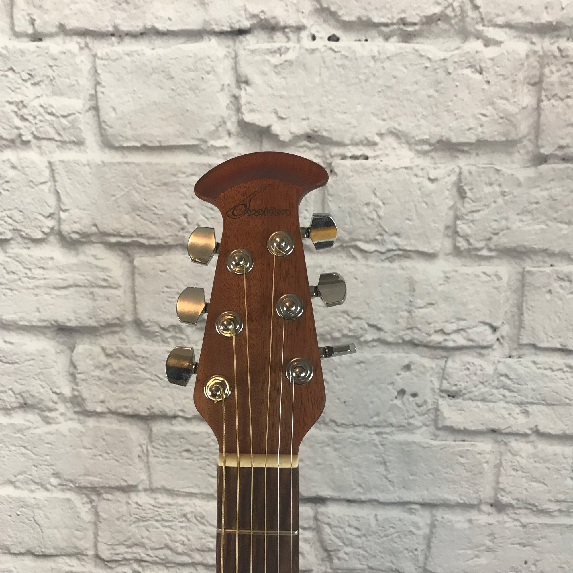 Ovation 1761 Standard Balladeer Acoustic Guitar Wine Red