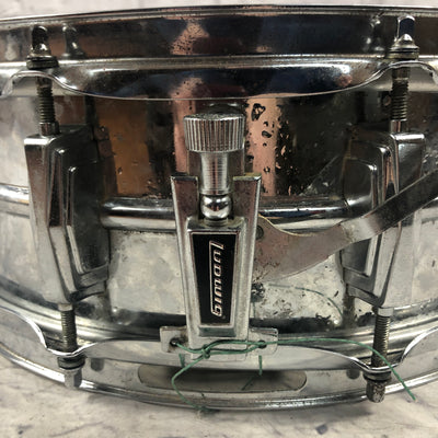 Vintage Ludwig 14x5 Supraphonic Olive Badge Aluminum Snare Drum