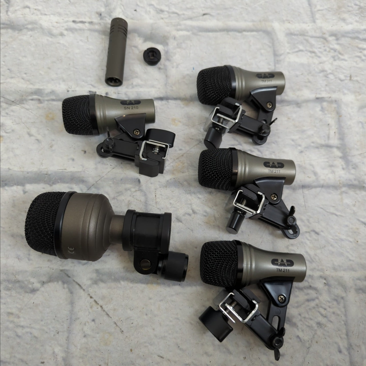 CAD 6pc Drum Microphone Set 3 TM11, KM212, SN210, CM217