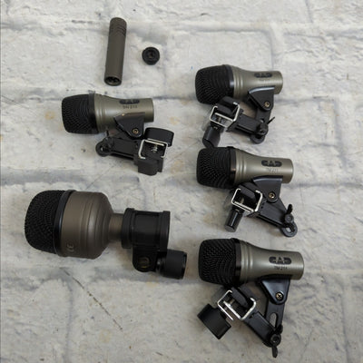 CAD 6pc Drum Microphone Set 3 TM11, KM212, SN210, CM217