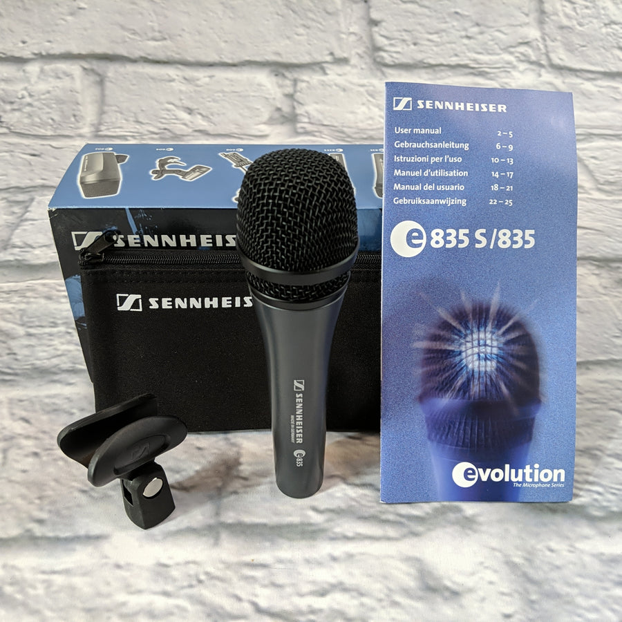 Sennheiser e835 Handheld Cardioid Dynamic Microphone