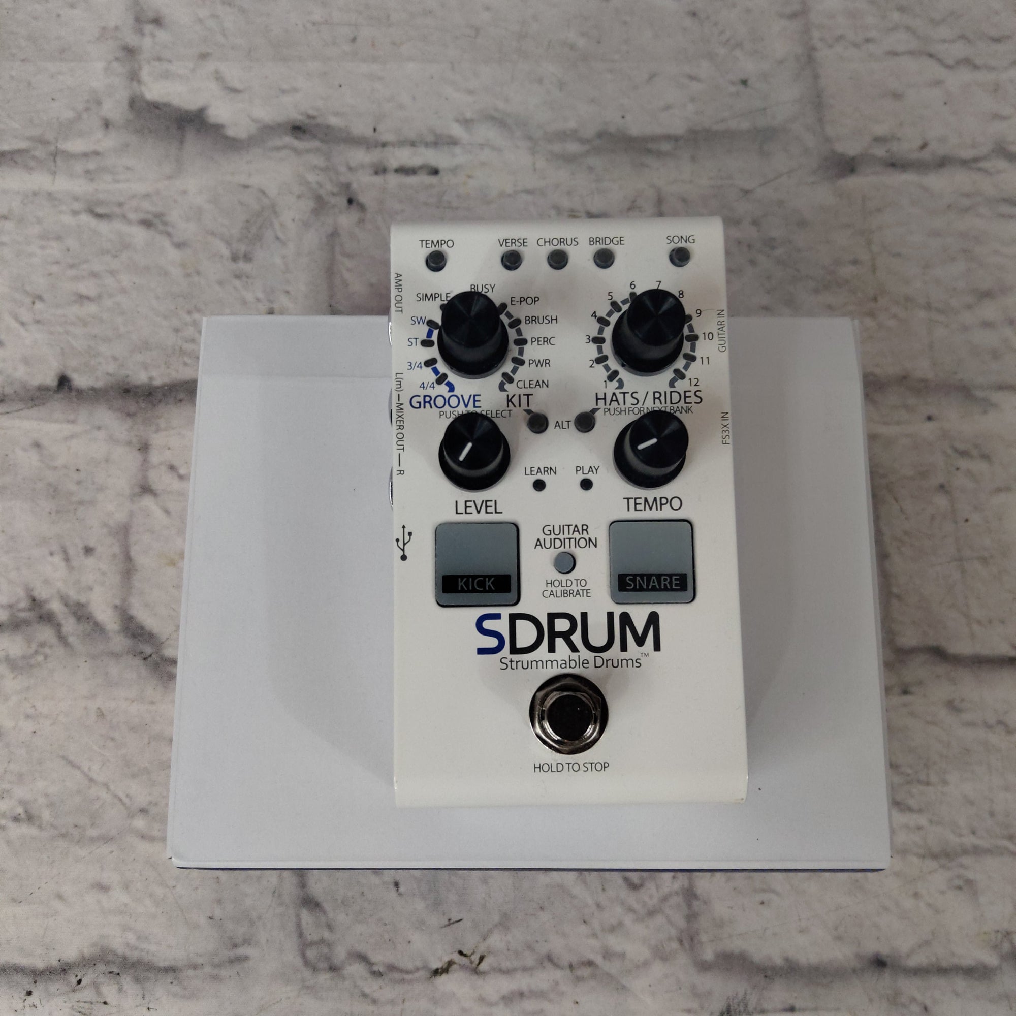 digitech sdrum strummable drums pedal Digitech Sdrum Strummable Drums Pedal