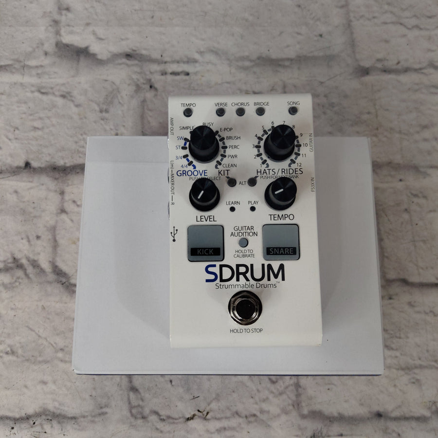 Digitech Sdrum Strummable Drums Pedal