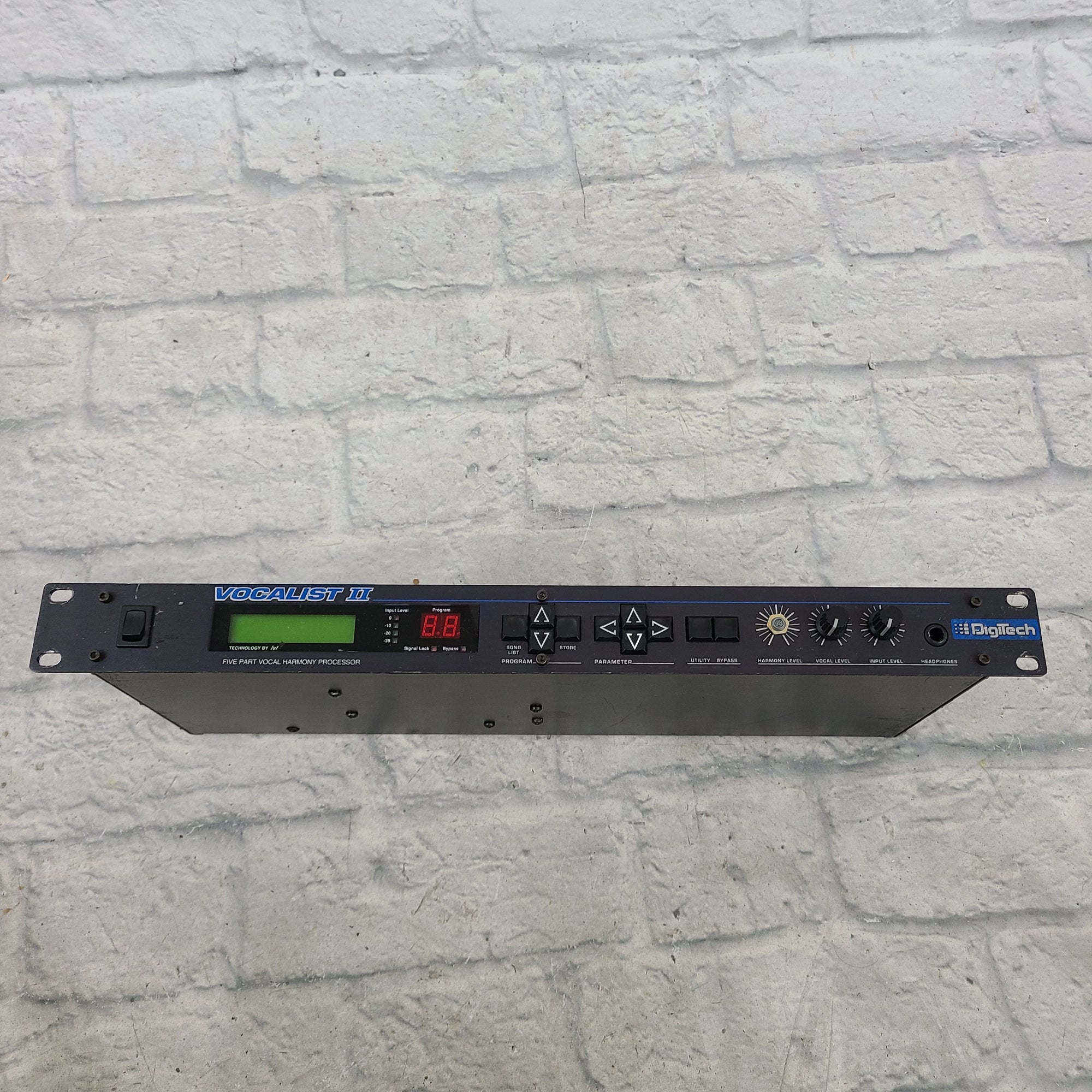 Digitech Vocalist II Harmonizer Rackmount Five Part Harmony