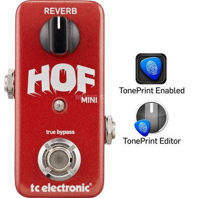 TC Electronic Hall Of Fame Mini Reverb Guitar Effects Pedal