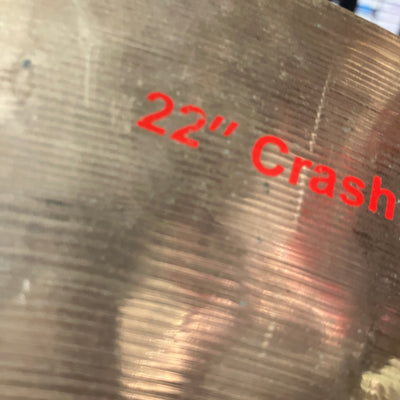 Trexist 22  Crash Cymbal