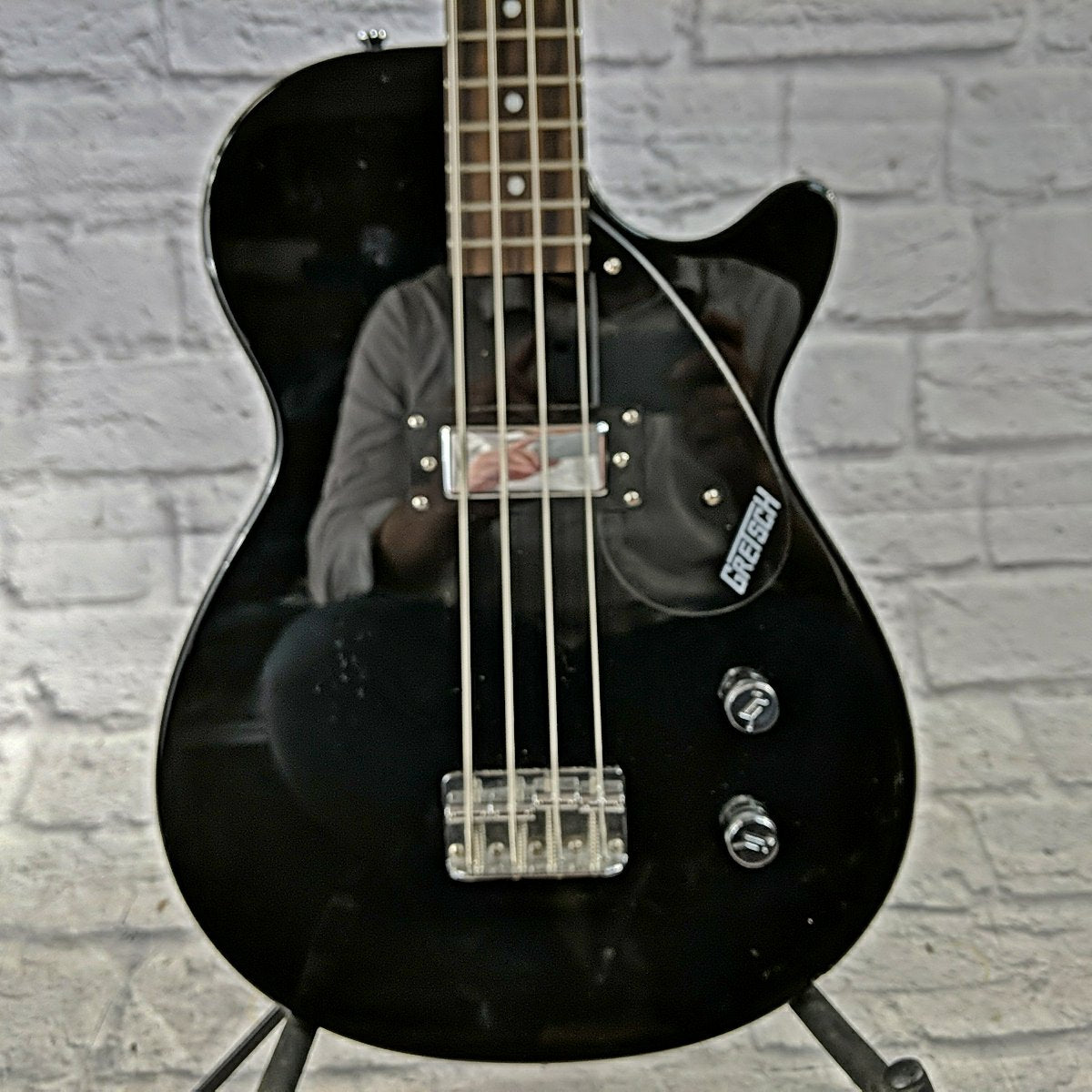 Gretsch Electromatic 4 String Bass Guitar Black - Evolution