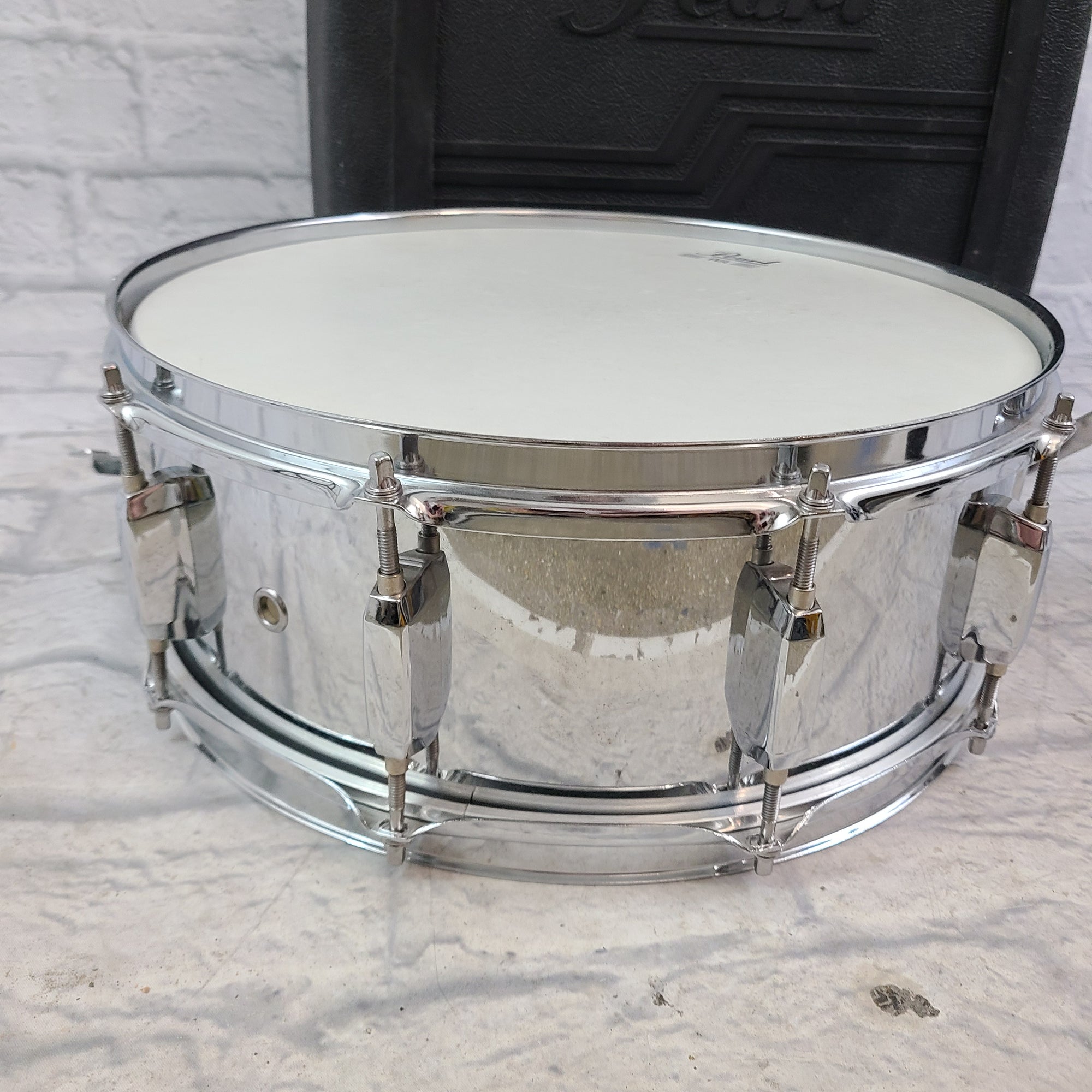 Pearl Steel Snare Starter Kit w/ Stand, Practice Pad and Case
