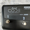 Marshall Code Footswitch (for the 25, 50 or 100 watt amps) Marshall PEDL-91009