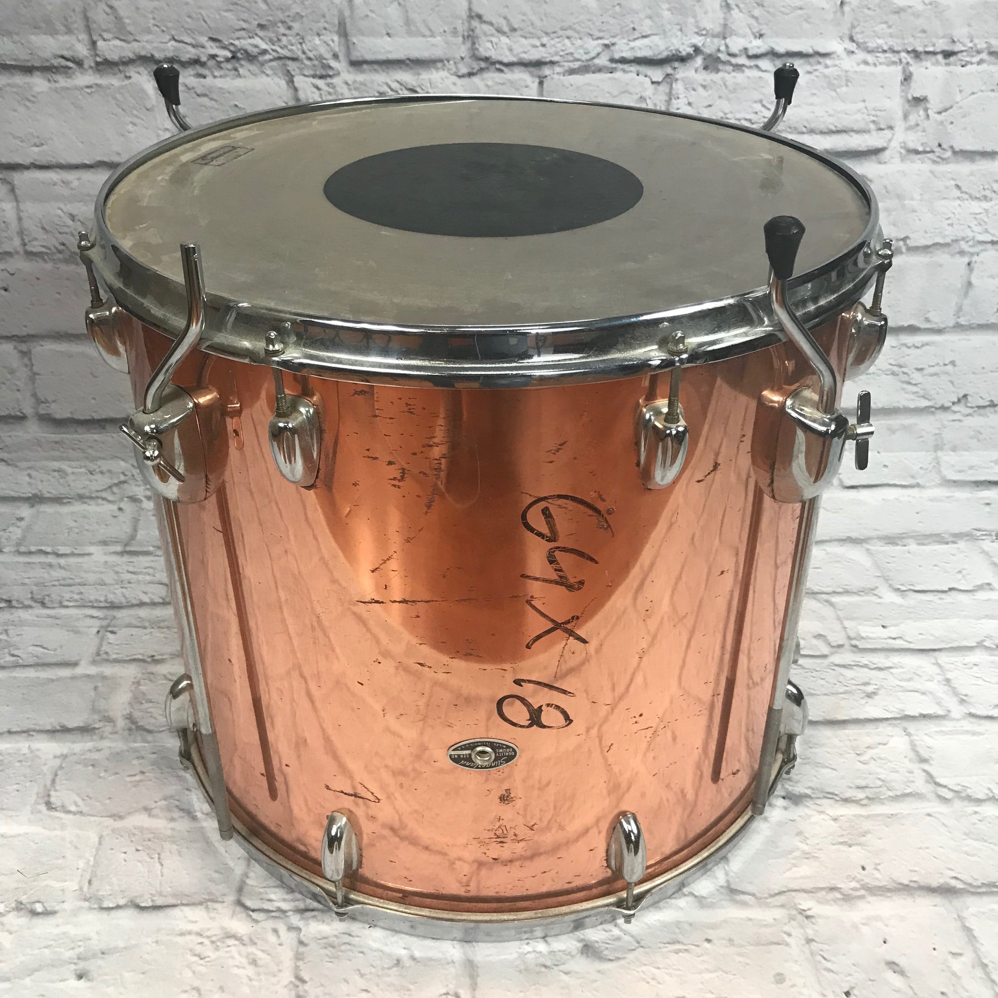 Vintage 1973 Slingerland 4pc Kit Copper Wrap