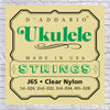 D'Addario Clear Nylon 24-28 Ukulele Strings