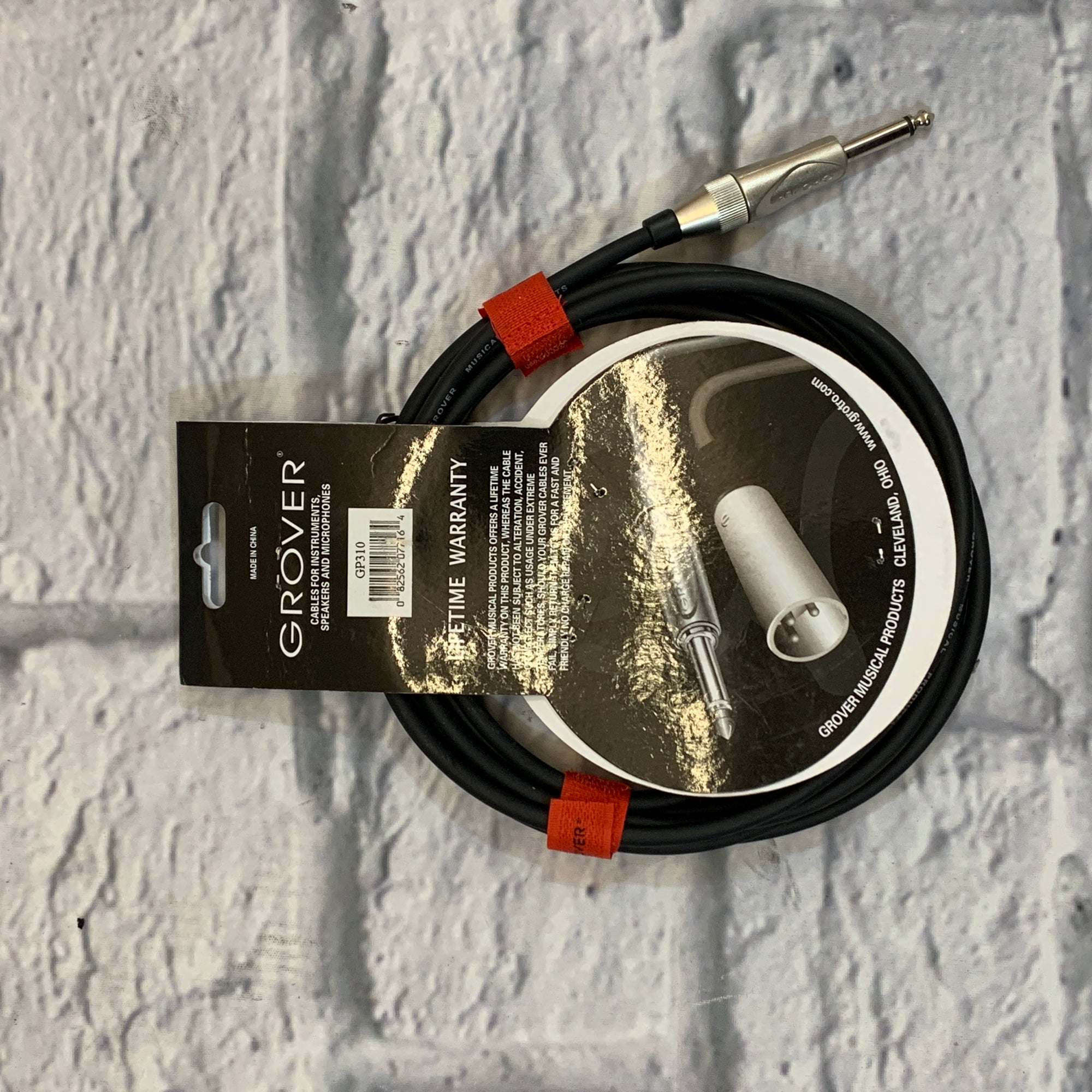 Grover GP310 Instrument Cable 10ft