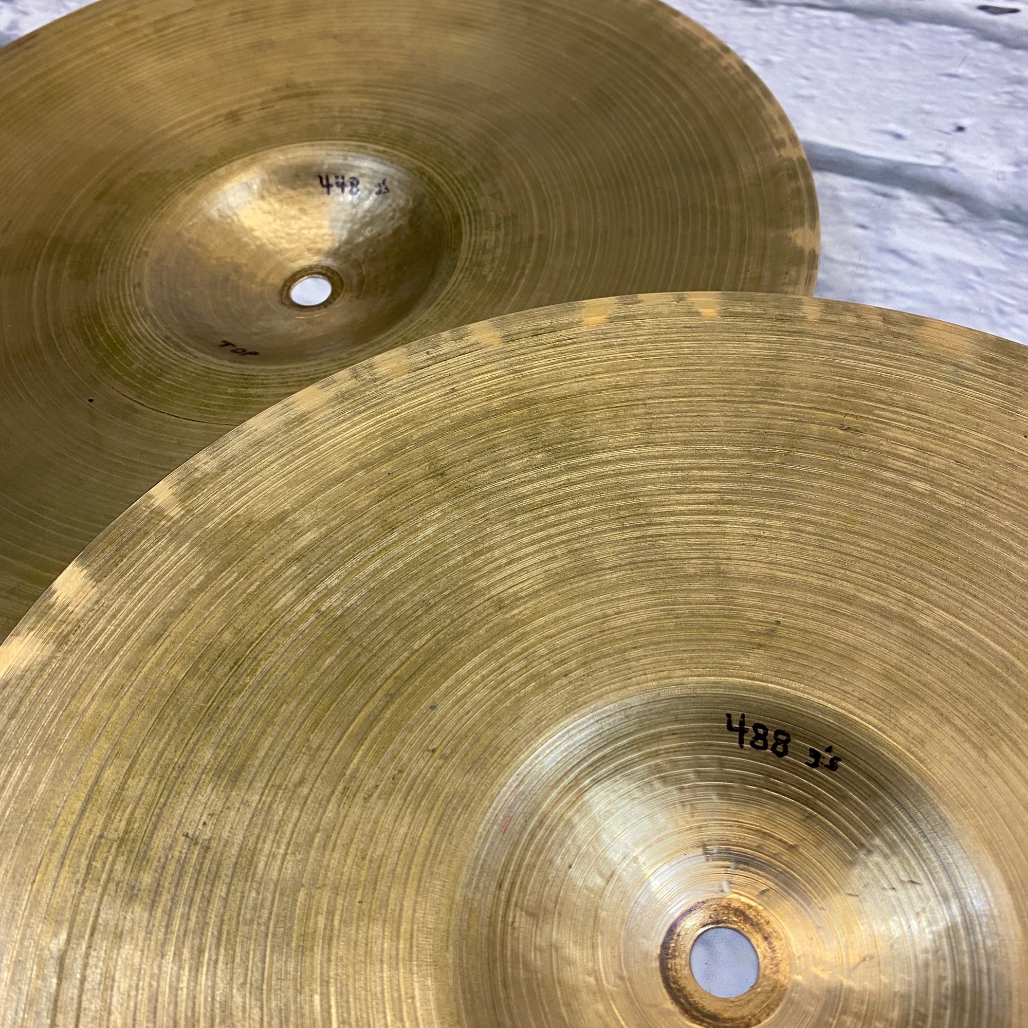 Vintage Alejia 12in Hi Hats 1940's-1950's