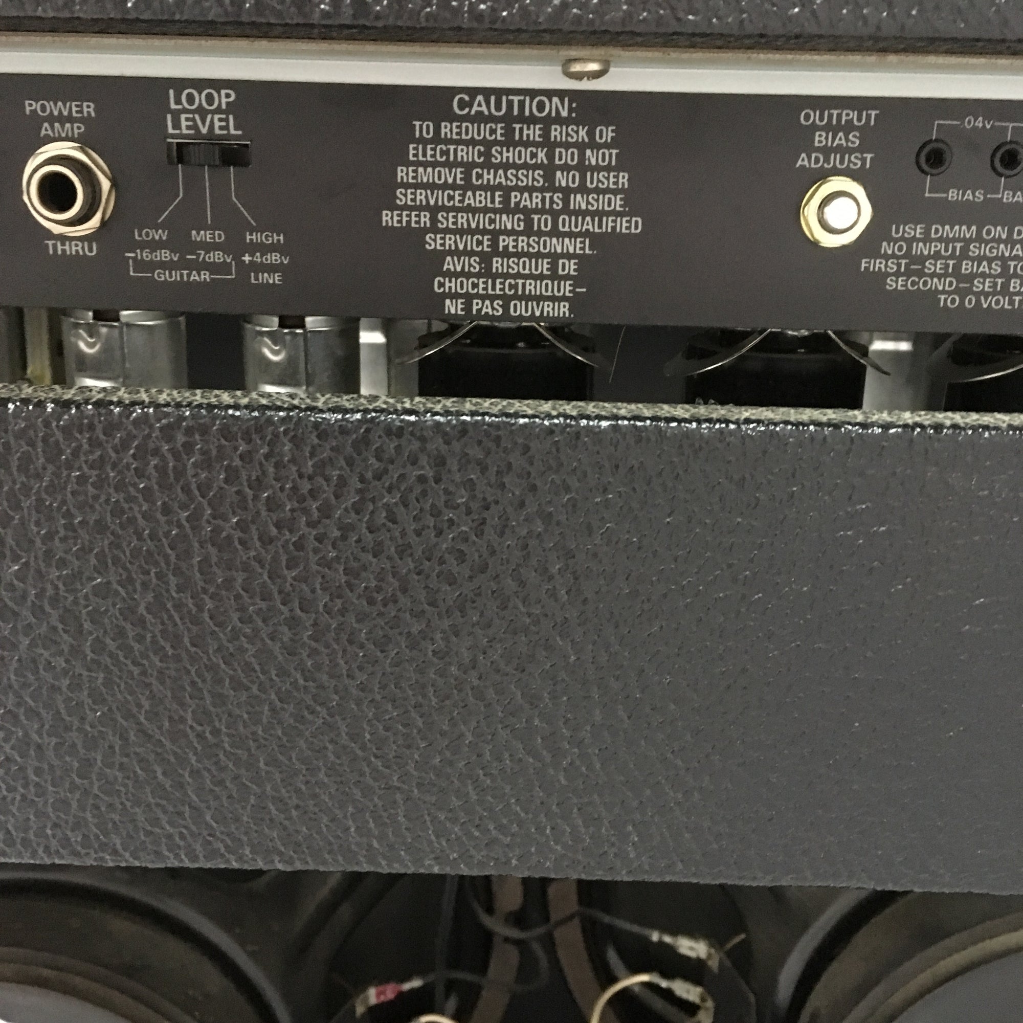 1992 Fender The Twin Red Knob Tube Guitar Combo Amplifier