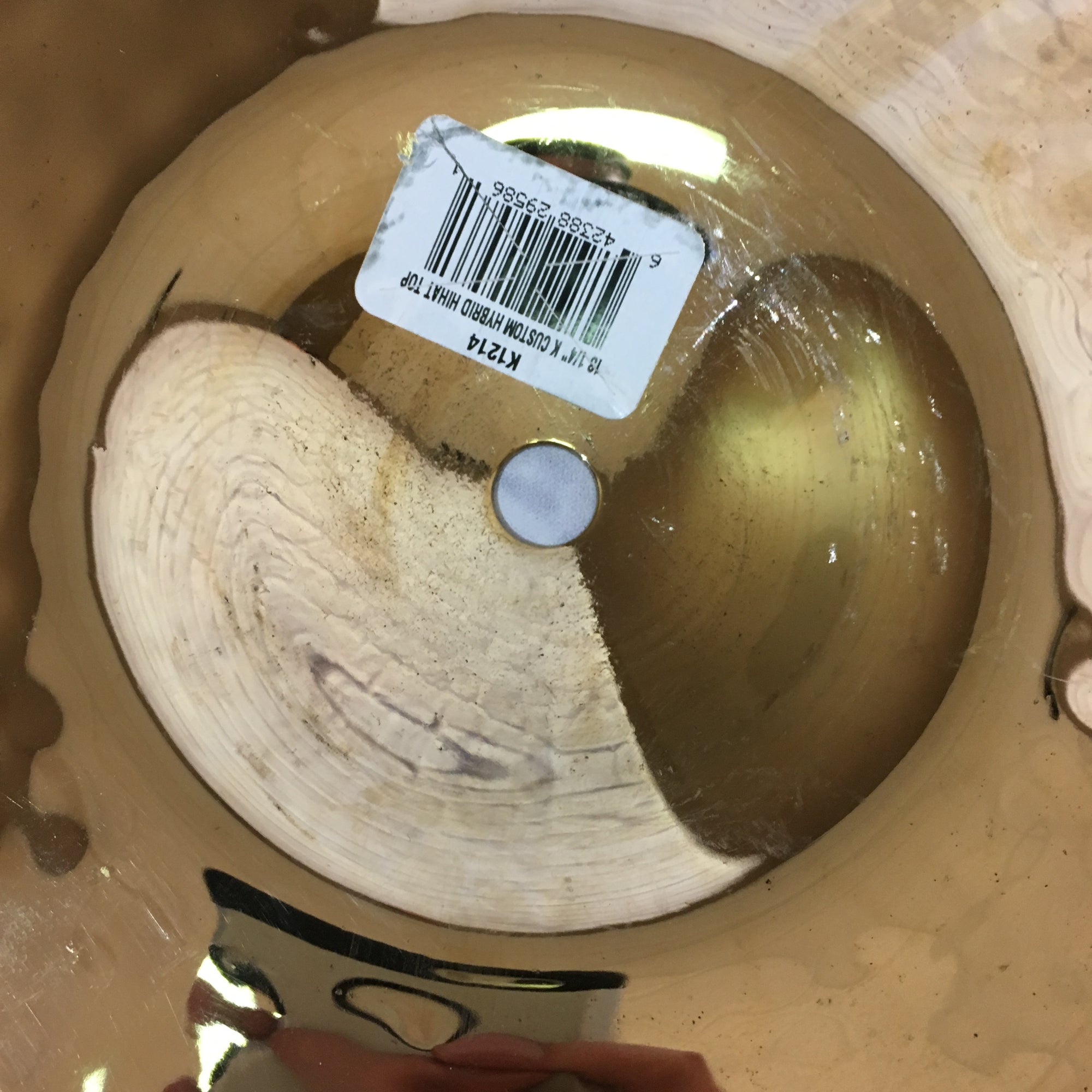 Zildjian 13.25in K Custom Hybrid Hi Hat Cymbal Pair