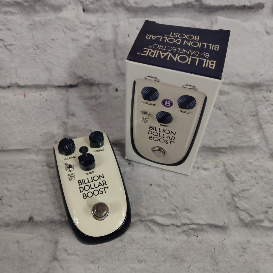 Danelectro Billionaire BB-1 Billion Dollar Boost Pedal