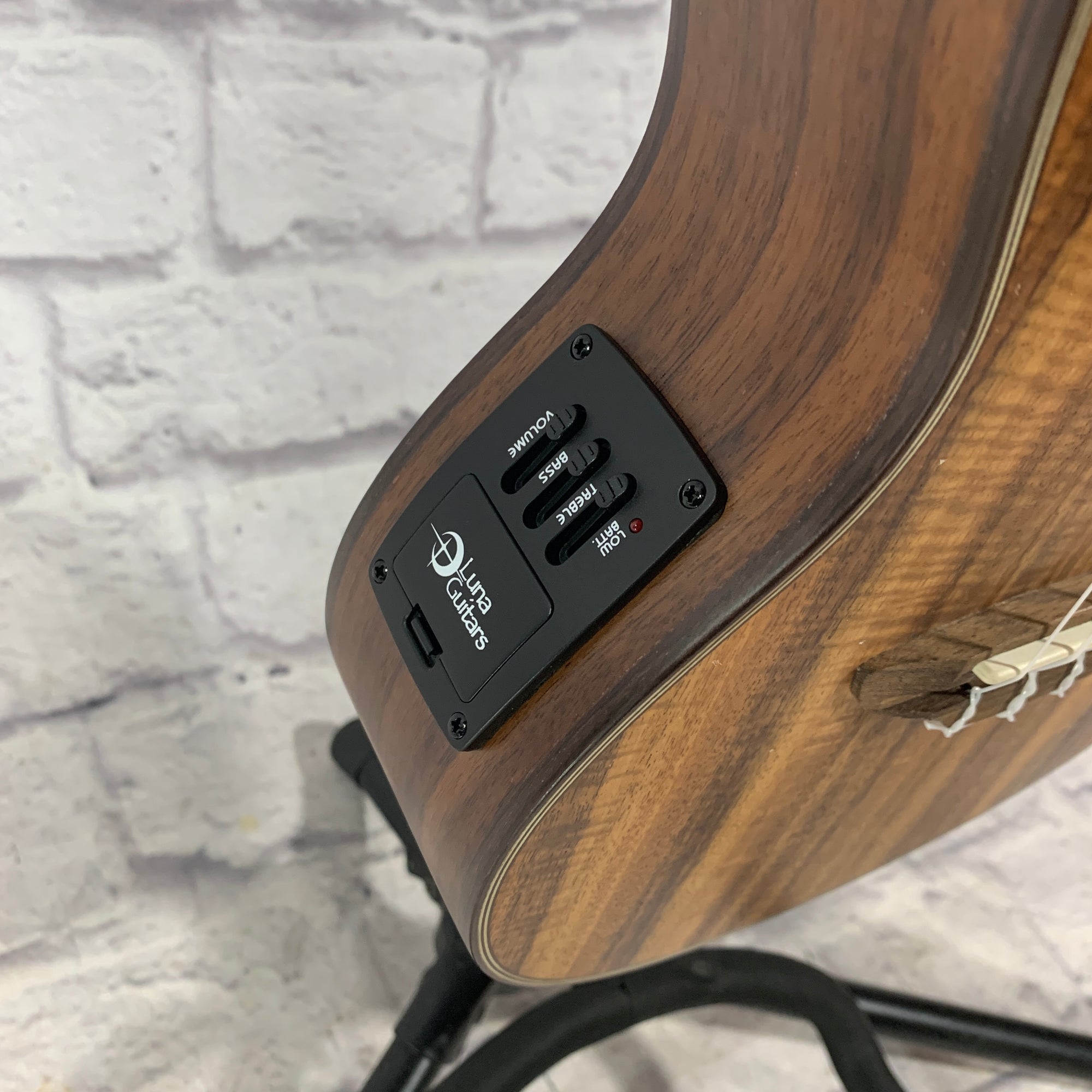 Luna HTC KOA Acoustic Electric Ukuleles