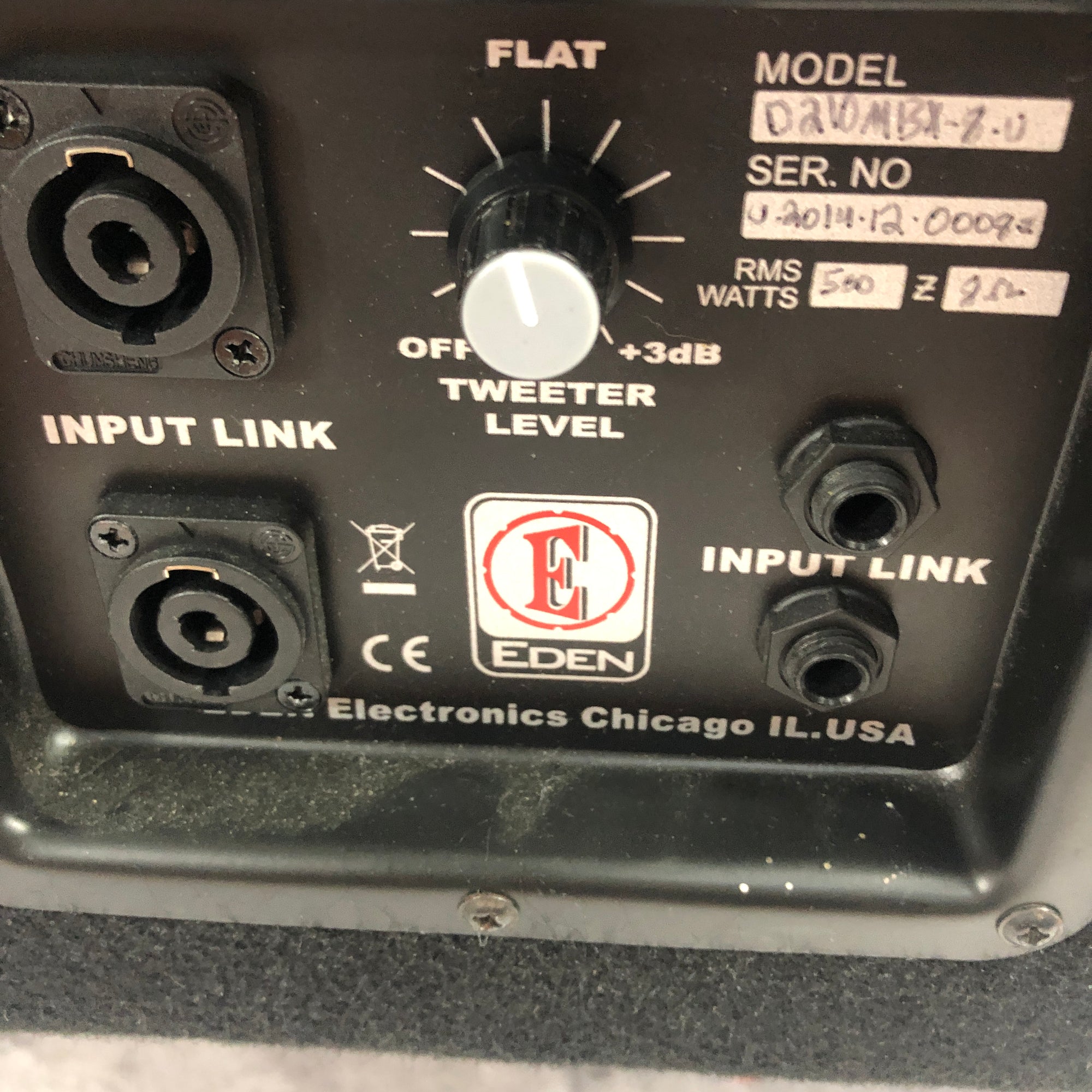 Eden 210MBX 2x10 Bass Cabinet