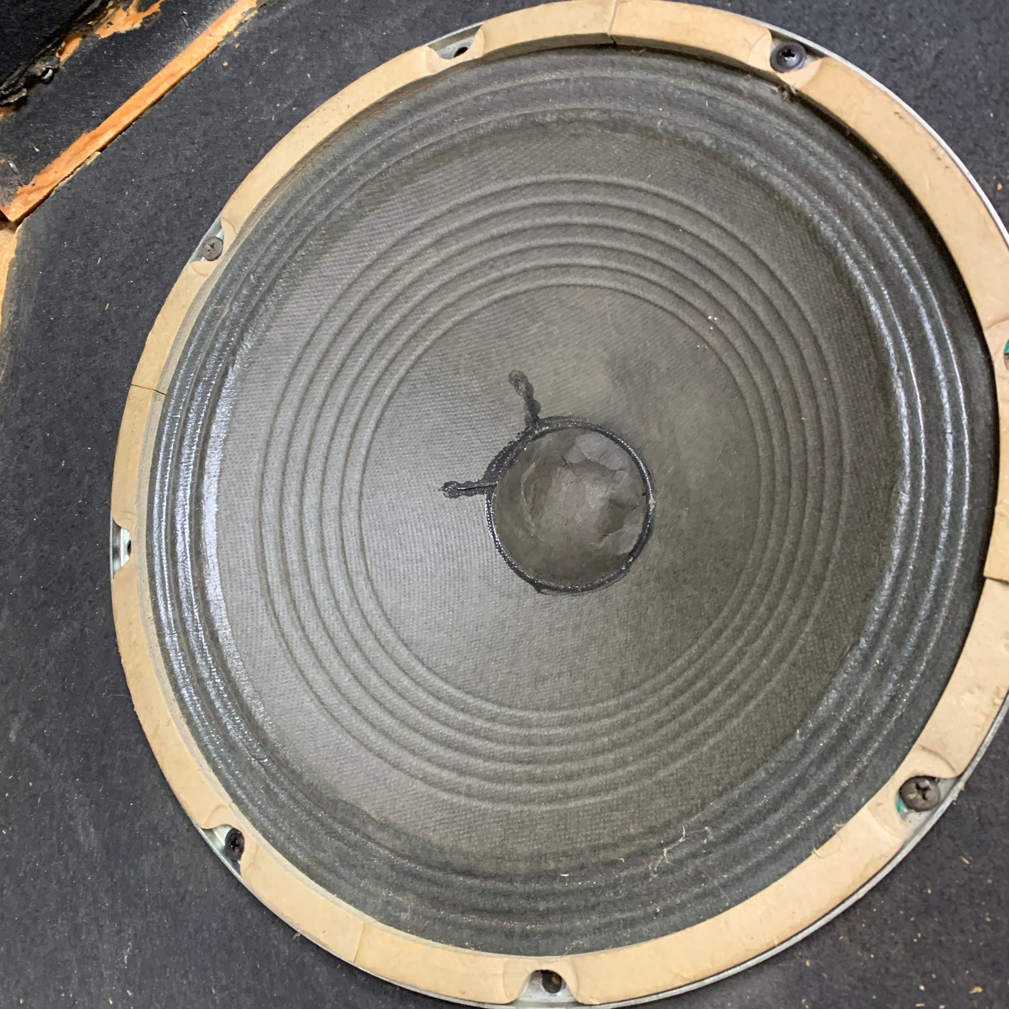 1960s Fender Bassman 412 Pyramid Speaker Cabinet