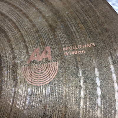 Sabian 16in AA Apollo Hi Hat Cymbal Pair
