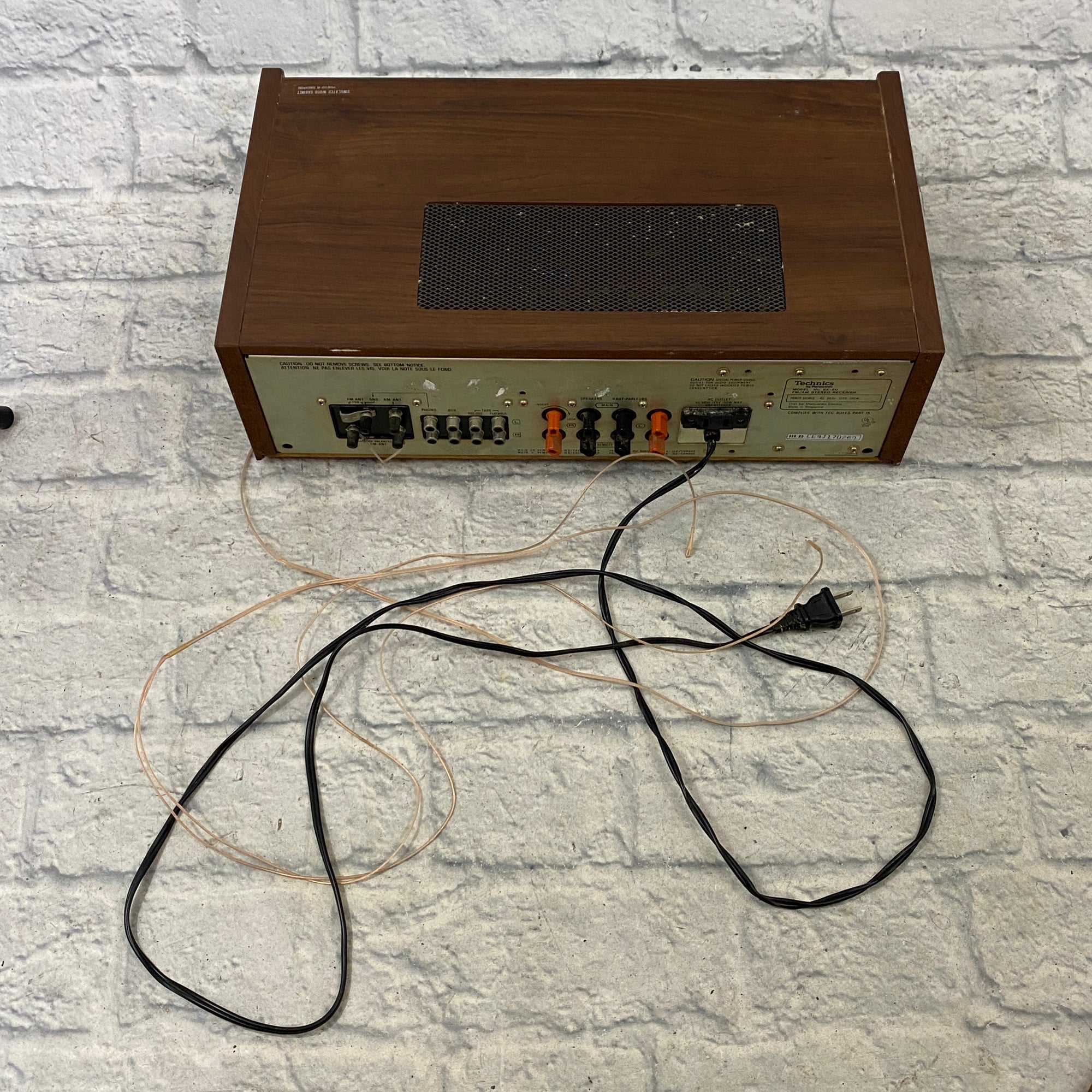 Technics SA-80 FM/AM Stereo Receiver