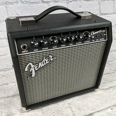 Fender Champion 20 Guitar Combo w/ cover