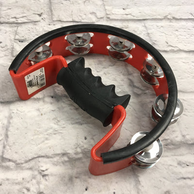 Pearl Ultragrip Steel Red Tambourine
