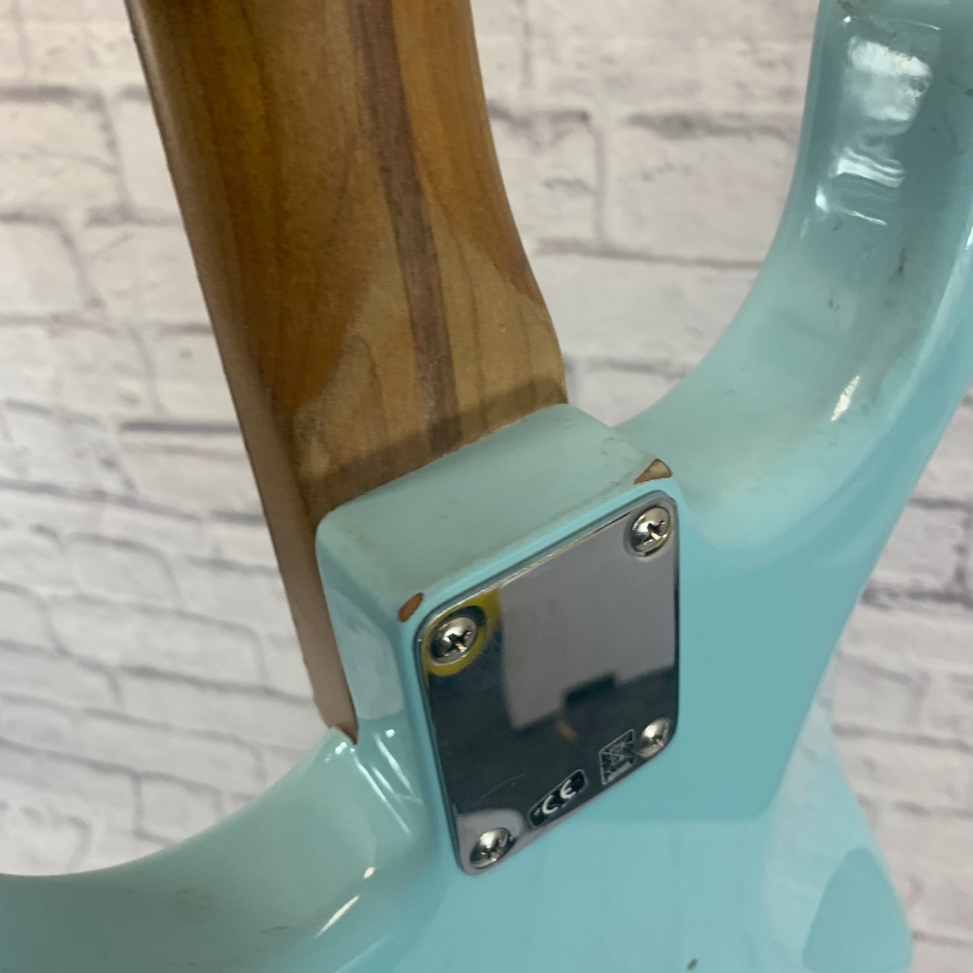 Fender Partscaster Strat Daphne Blue Electric Guitar