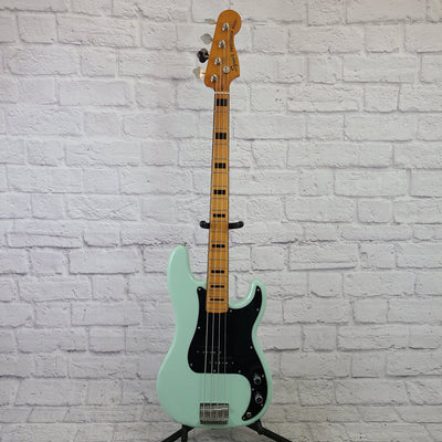 Squier Classic Vibe 70's P-Bass Mint Green 4 String Bass Guitar