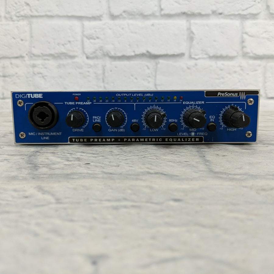 PreSonus DigiTUBE Tube Preamp and Parametric Equalizer