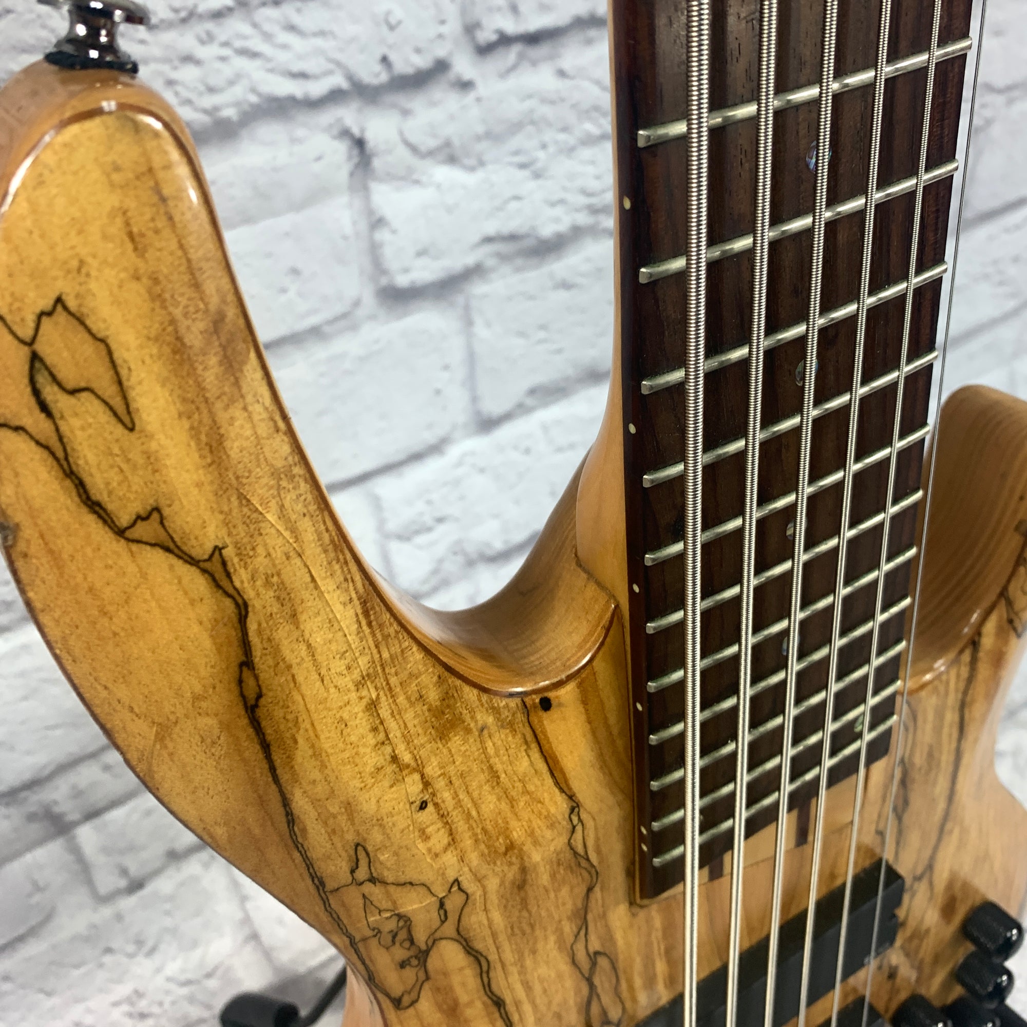 LTD B206FM 6 String Bass with Flame Top