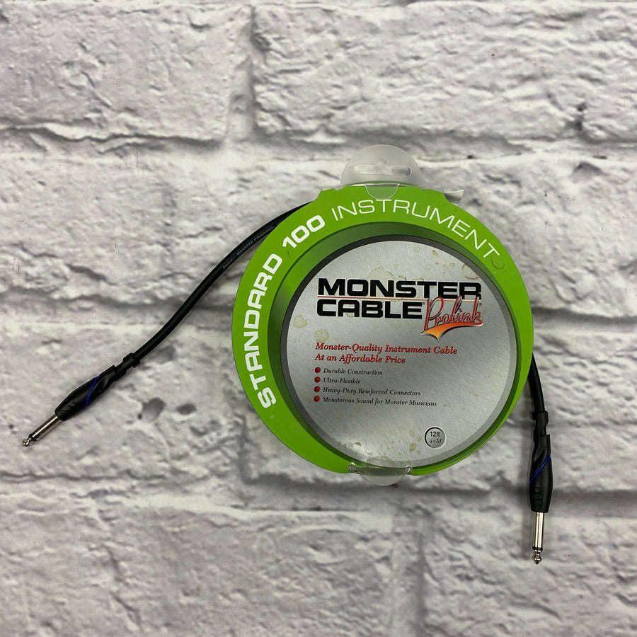 Monster 12' Standard 100 Instrument Cable