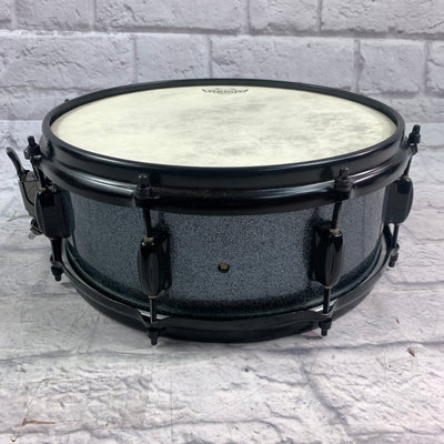 Unknown Custom Maple Snare Hematite Finish 14x6