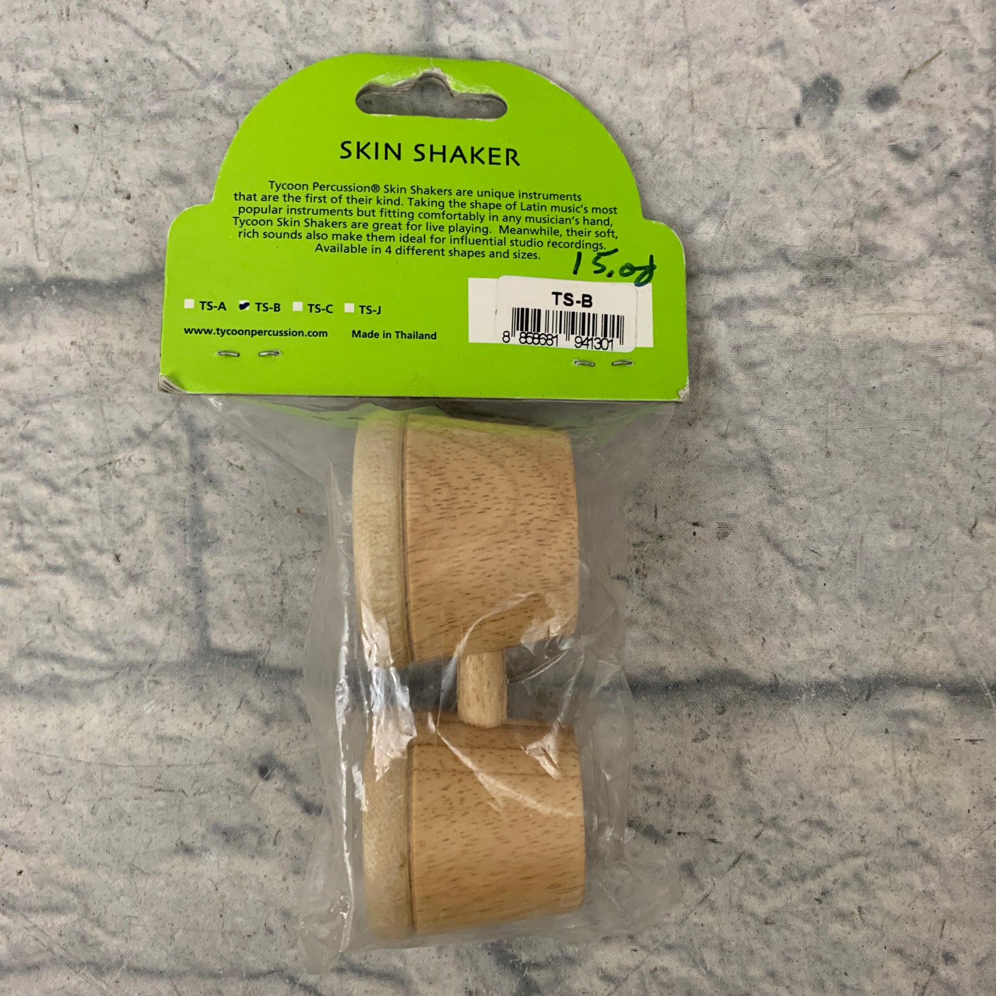 Tycoon Percussion Mini Skin Shaker TS-B