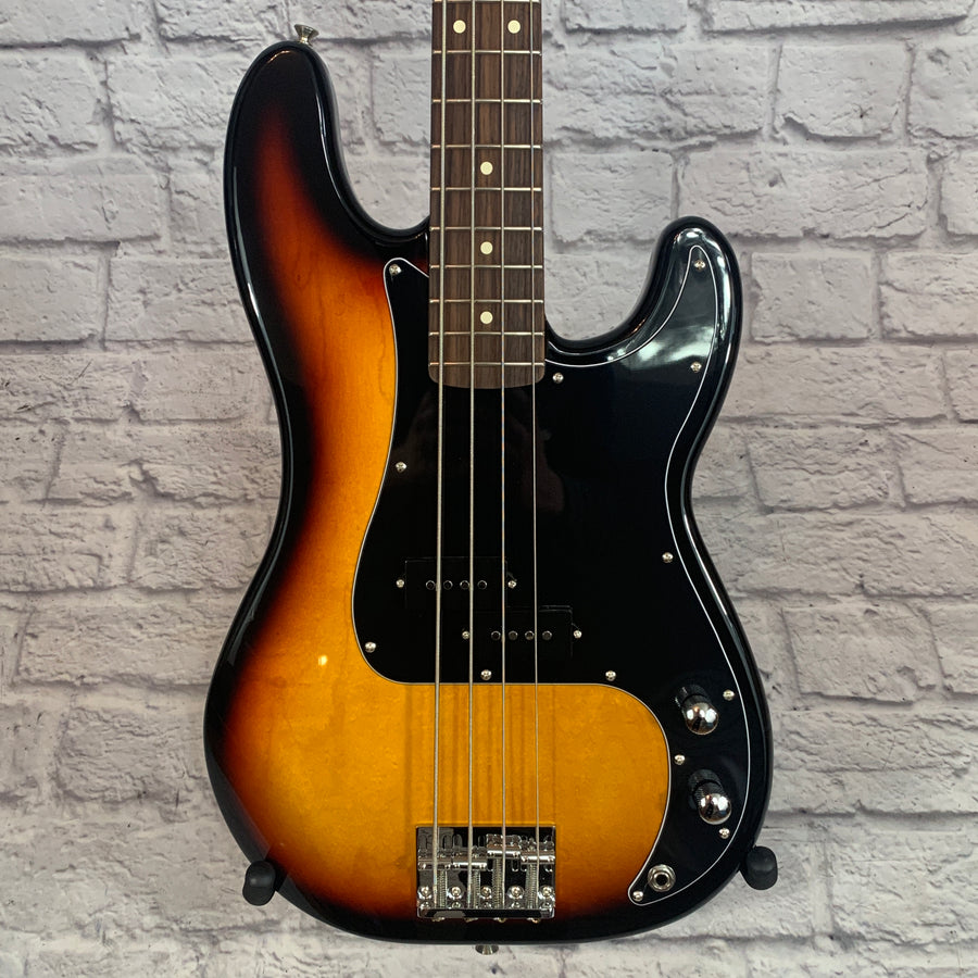 ** Fender Precision 4 String Electric Bass Sunburst MIM