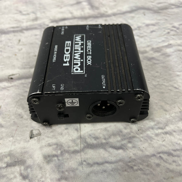Whirlwind EDB1 Passive Direct Box Evolution Music