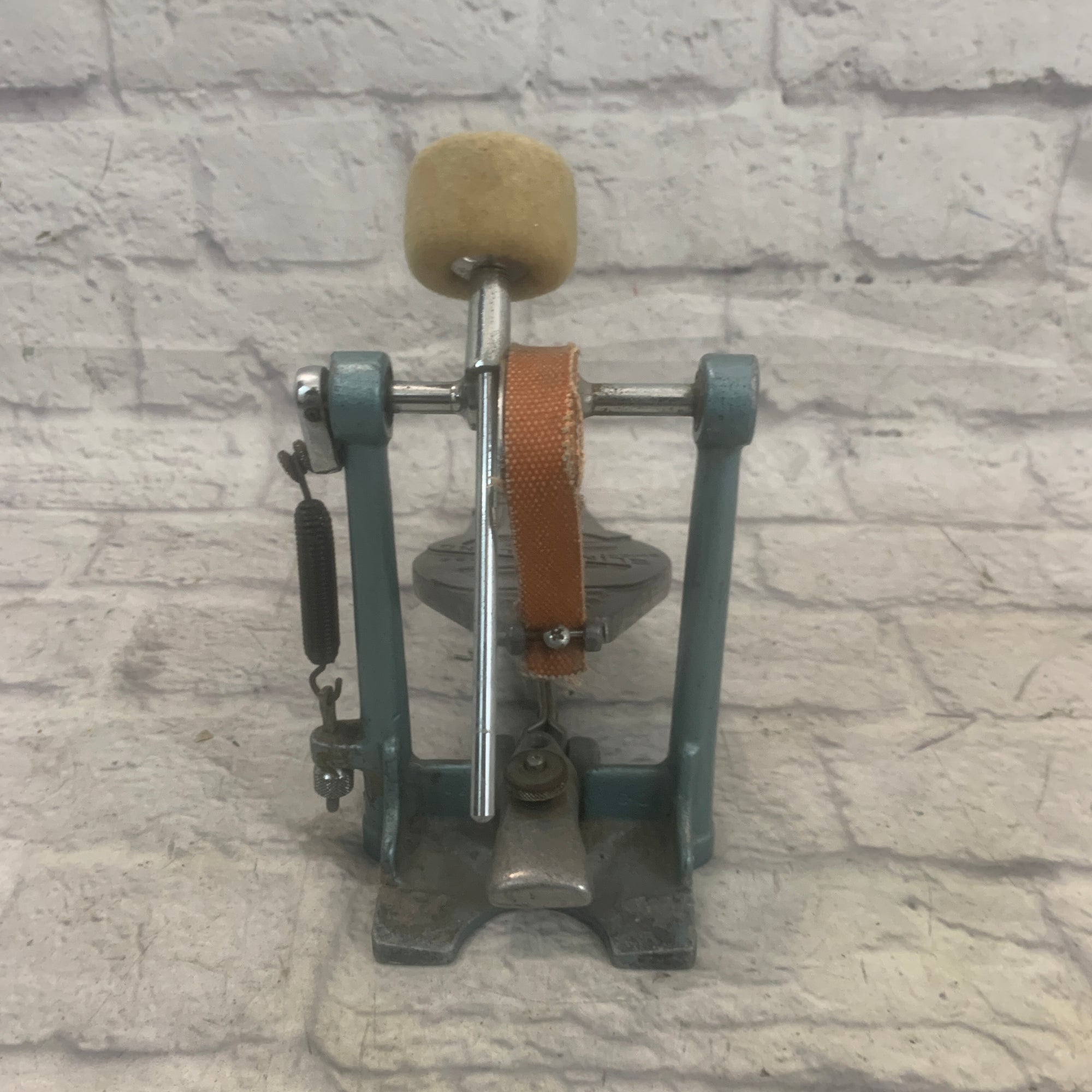 Vintage Slingerland Tempo King Kick Pedal with Belt Drive - Light Blue