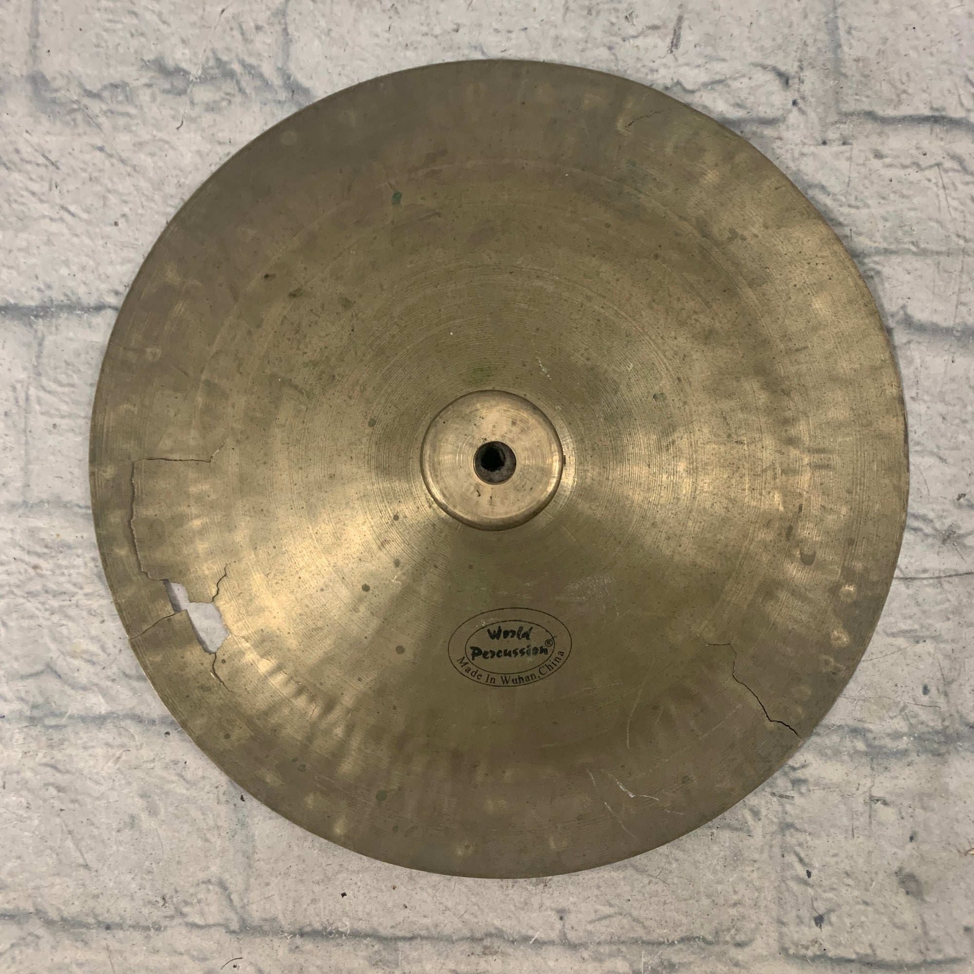 World Percussion 15" China Cymbal CRACKED