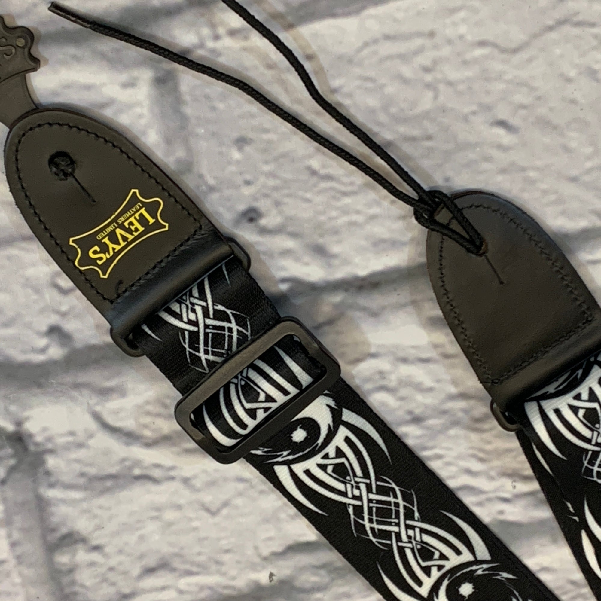 Levy's MP-15 2" Soft Nylon Yin/Yang Guitar Strap