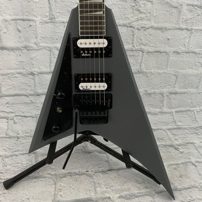 Left-Handed Jackson JS32L Rhoads w/ Floyd Rose - Satin Gray