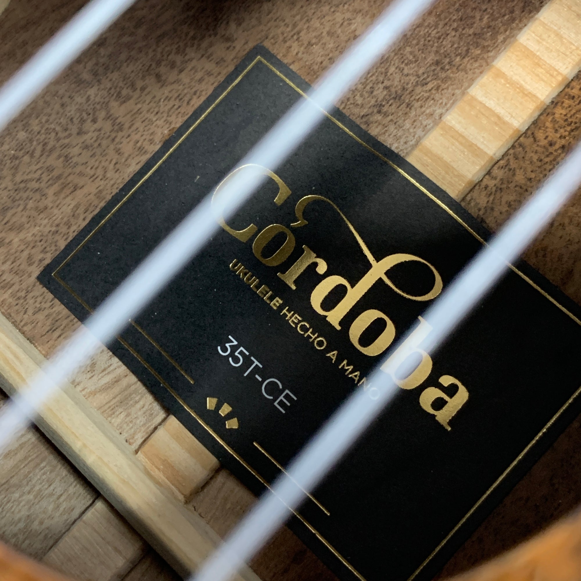 Cordoba 35T-CE Tenor Acoustic-Electric Ukulele