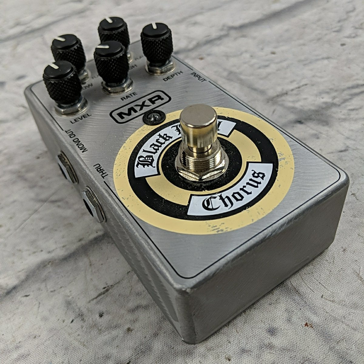 zakk wylde chorus pedal MXR ZW38 Zakk Wylde Black Label Chorus Pedal