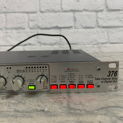 dbx 376 Tube Channel Strip w/ Digital Out