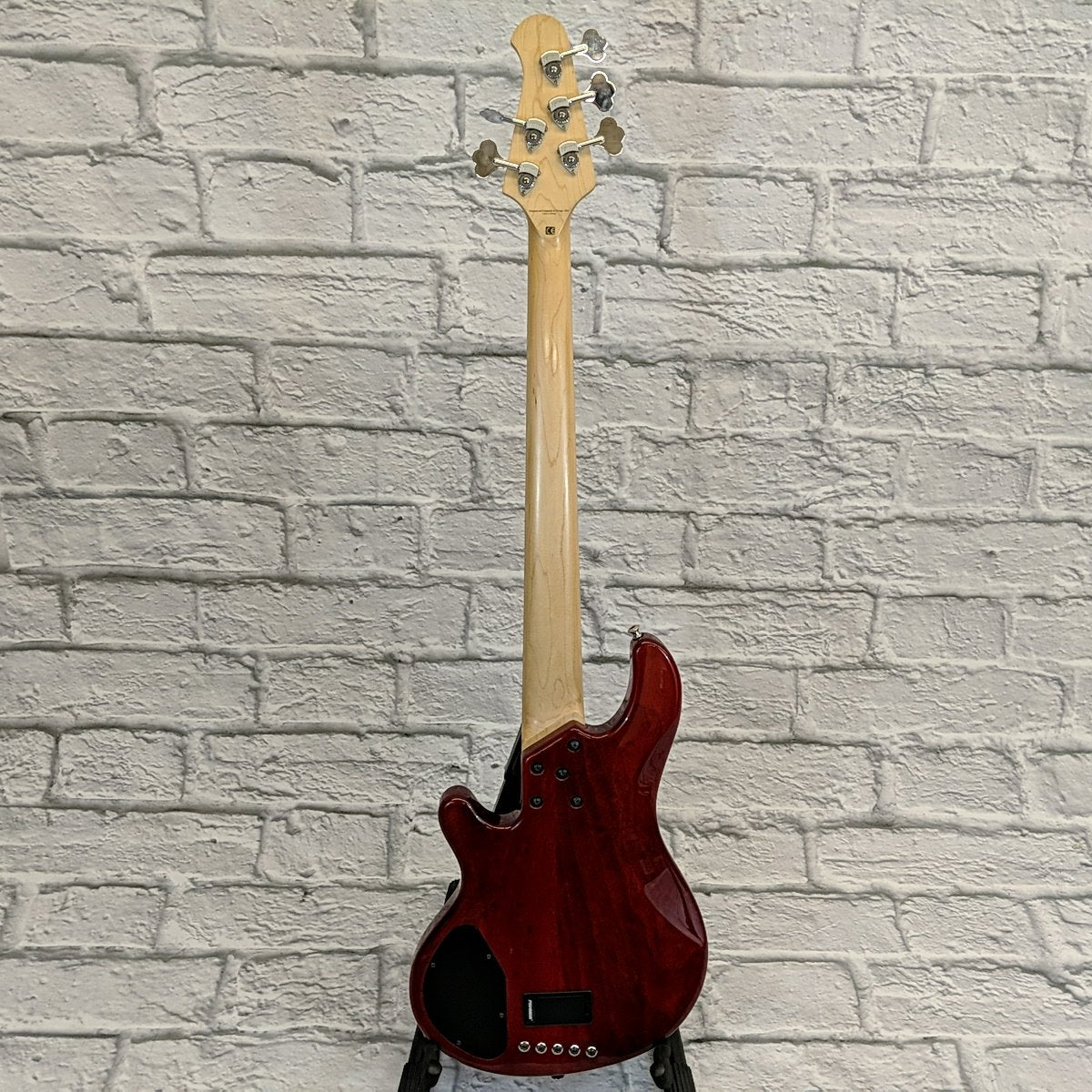 2015 Lakland 55-02 Deluxe Cherry Sunburst Finish 5 String Electric Bass Guitar w/ case