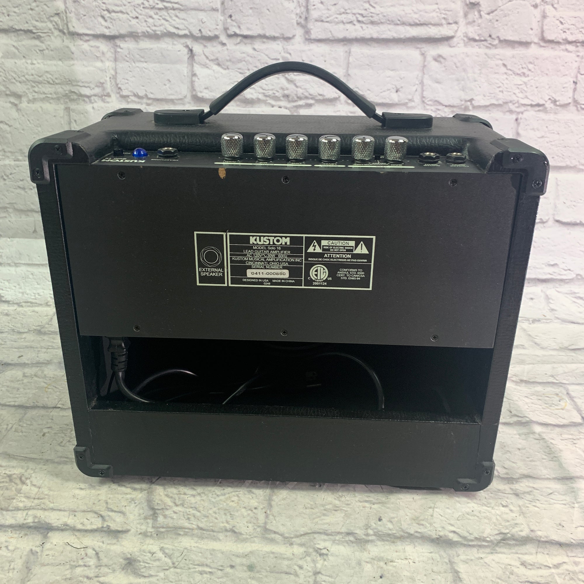 Kustom Solo 16 Guitar Combo Amp