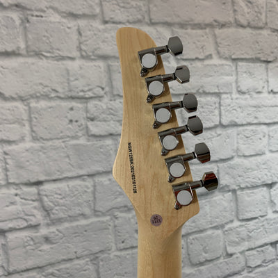 Nashville Guitar Works 125 Single Cutaway - Black, Maple Fretboard
