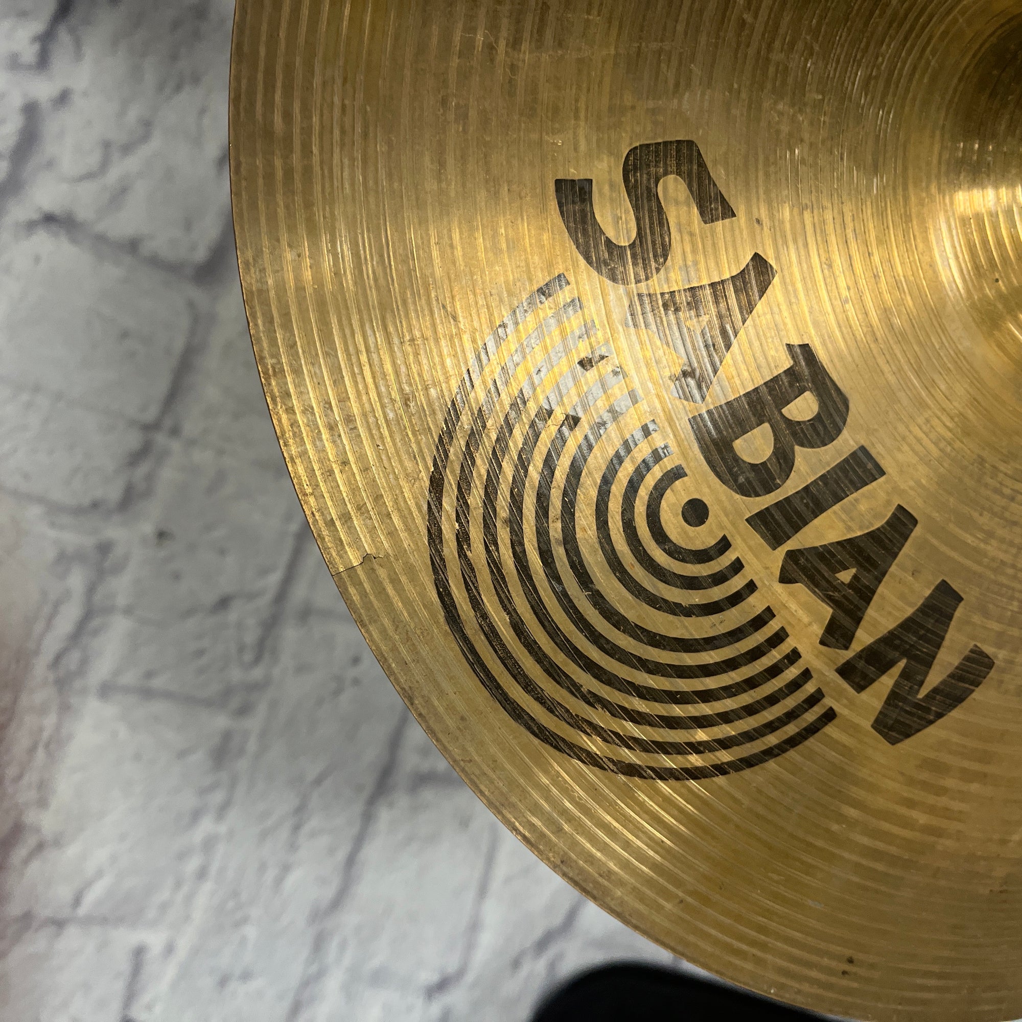 Sabian B8 Crash Cymbal CRACKED