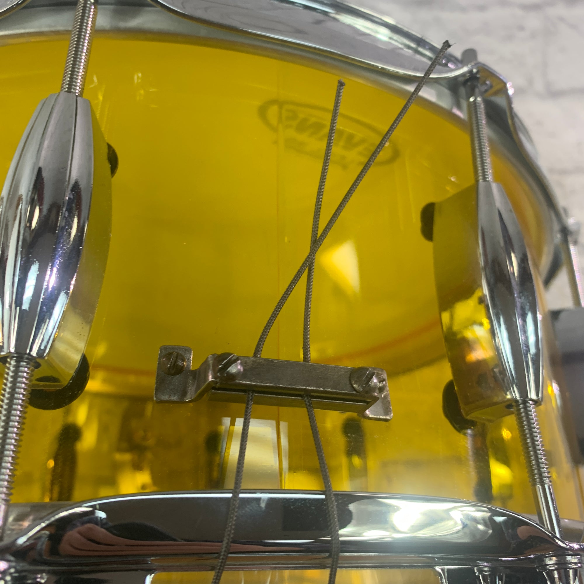 Custom Yellow Acrylic Snare 14x6.5 Snare