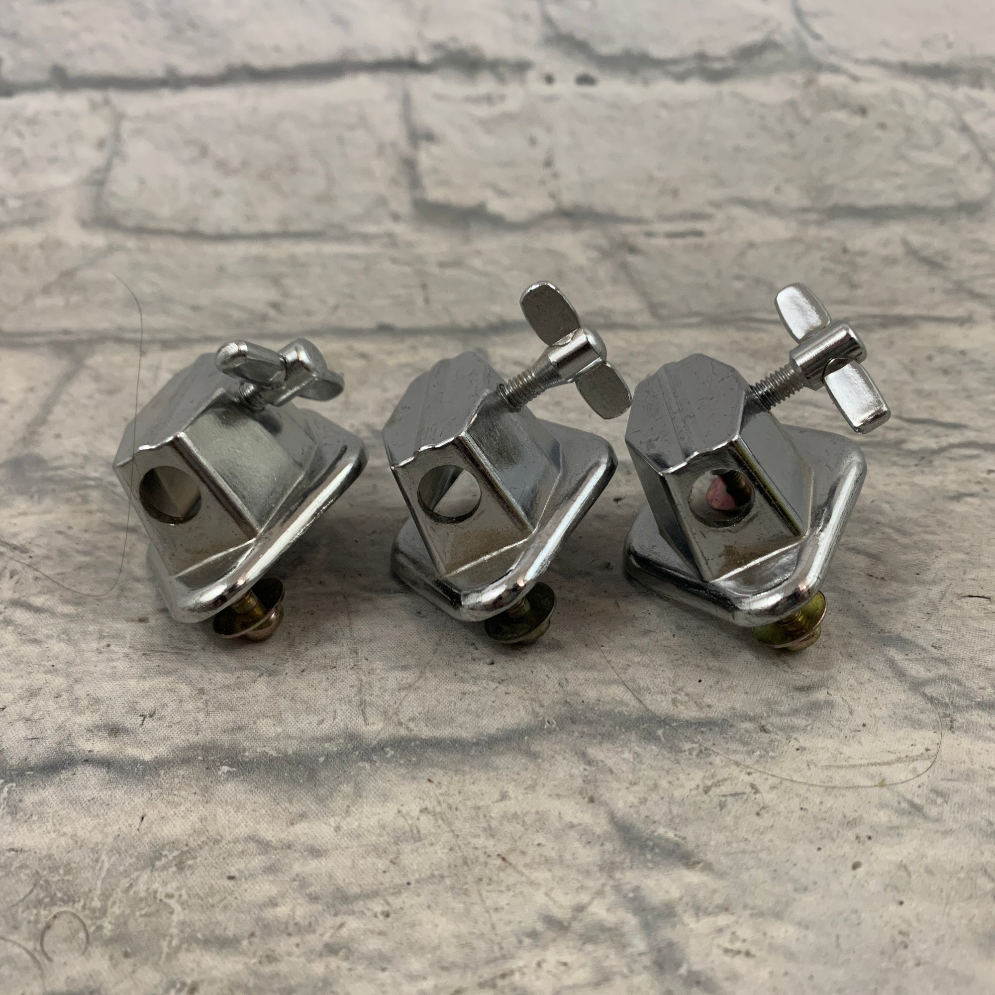 Unbranded Floor Tom Leg Brackets (3)