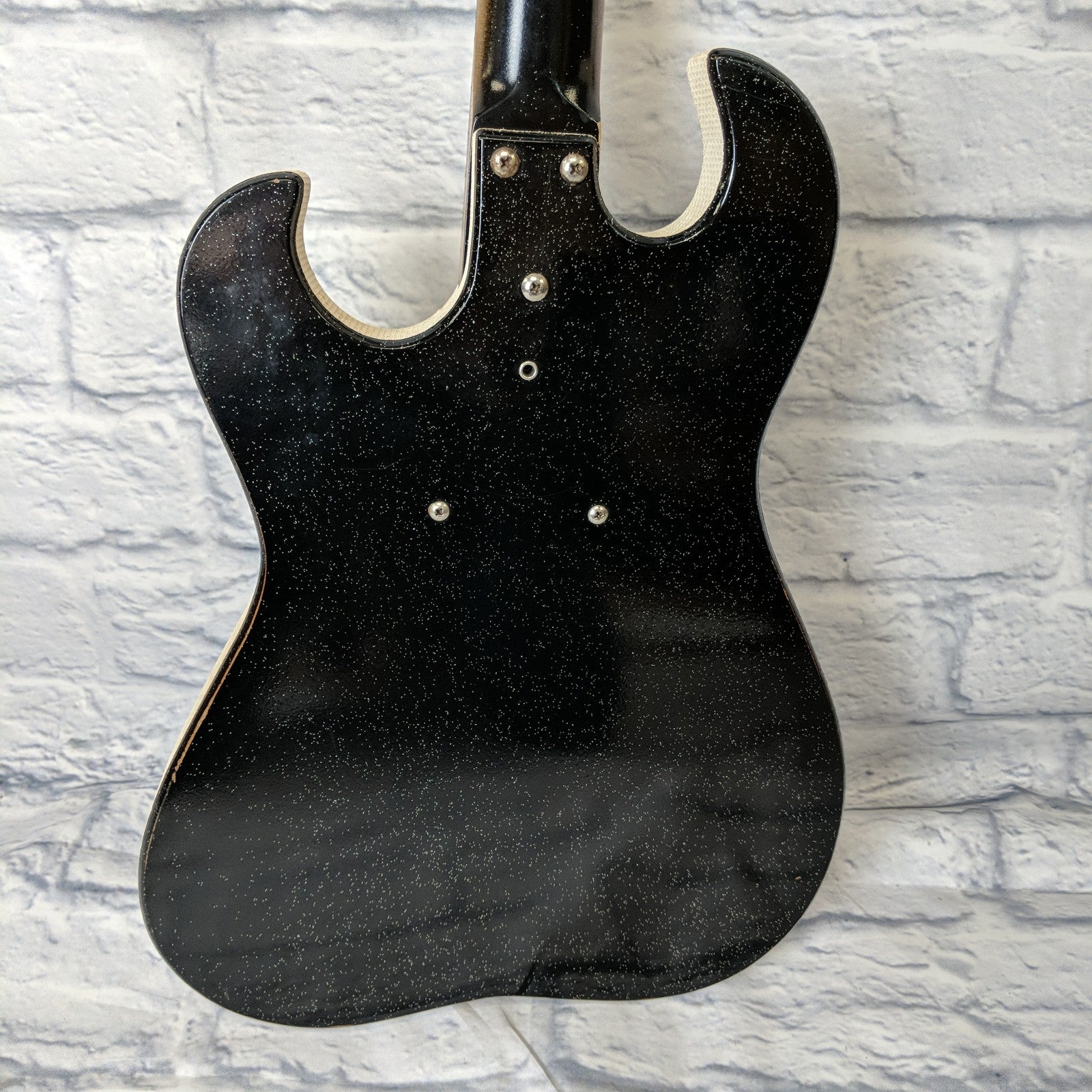Vintage 1960s Silvertone 1448 Electric Guitar with Case Amp